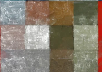 Untitled with Red Stripe, 2017